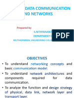 19cab09 - Data Communication and Networks: Prepared by