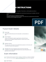 Imc Exam Instructions PDF