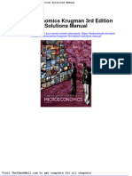 Microeconomics Krugman 3rd Edition Solutions Manual