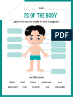 Parts of The Body Science Worksheet For Kids - 20231129 - 144546 - 0000