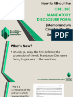 MDF - Instructions On Filing