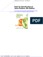 Test Bank For Introduction To Comparative Politics 6th Edition