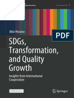 SDGS, Transformation, and Quality Growth