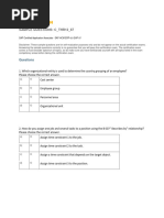 Sap Education: Sample Questions: C - Thr12 - 67