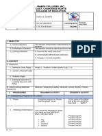 Detailed Lesson Plan Format MC PEH