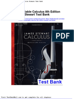 Multivariable Calculus 8th Edition Stewart Test Bank