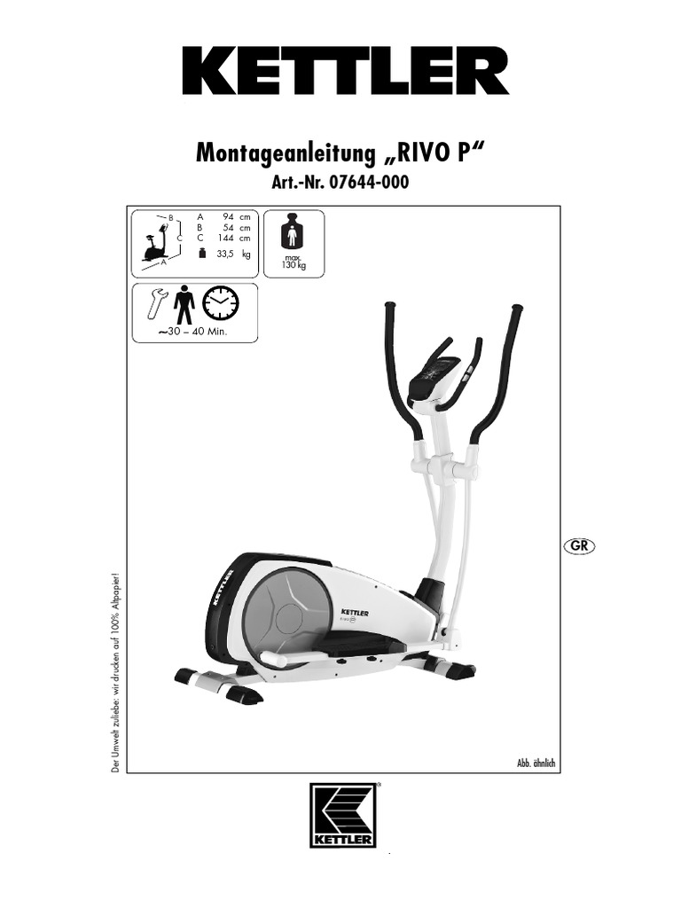 Kettler Manual GR PDF