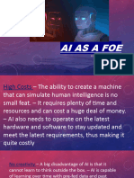 AI As A Foe