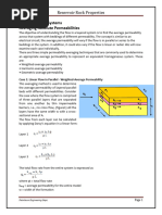 Averaging Absolute Permeability