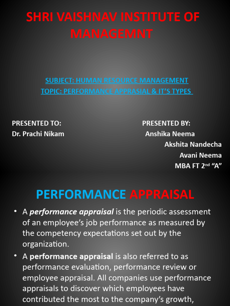 WHAT IS THE MEANING OF PERFORMANCE APPRAISAL IN HINDI visual data 5