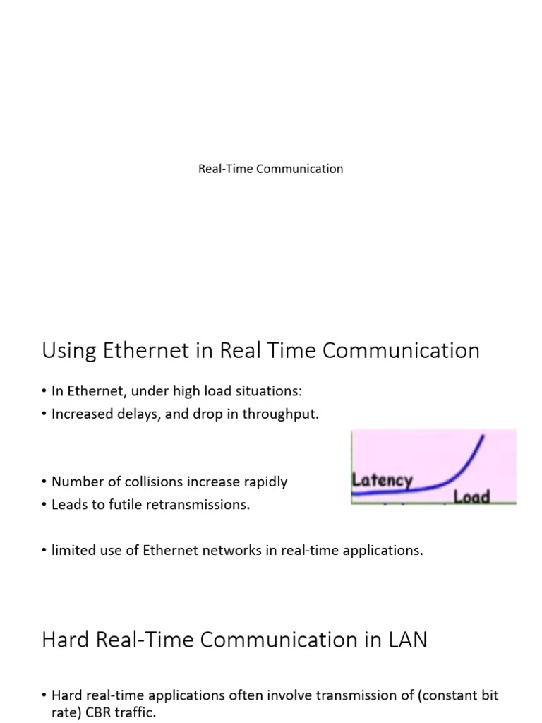 Real-Time Ethernet Protocols Guide | PDF | Computer Network | Real Time ...