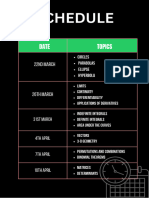 Schedule Planner