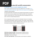 Survey About I2C and SPI Communication