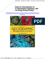 Test Bank For Introduction To Geographic Information Systems 9th Edition Kang Tsung Chang
