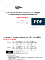 Elements de Correction - Canettes