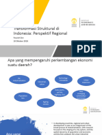Pertemuan 6 - Transformasi Perekonomian Indonesia Bagian 4 - FZ
