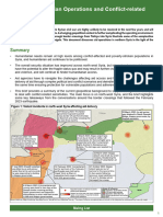 Syria Humanitarian Operations and Conflict Related October 2023