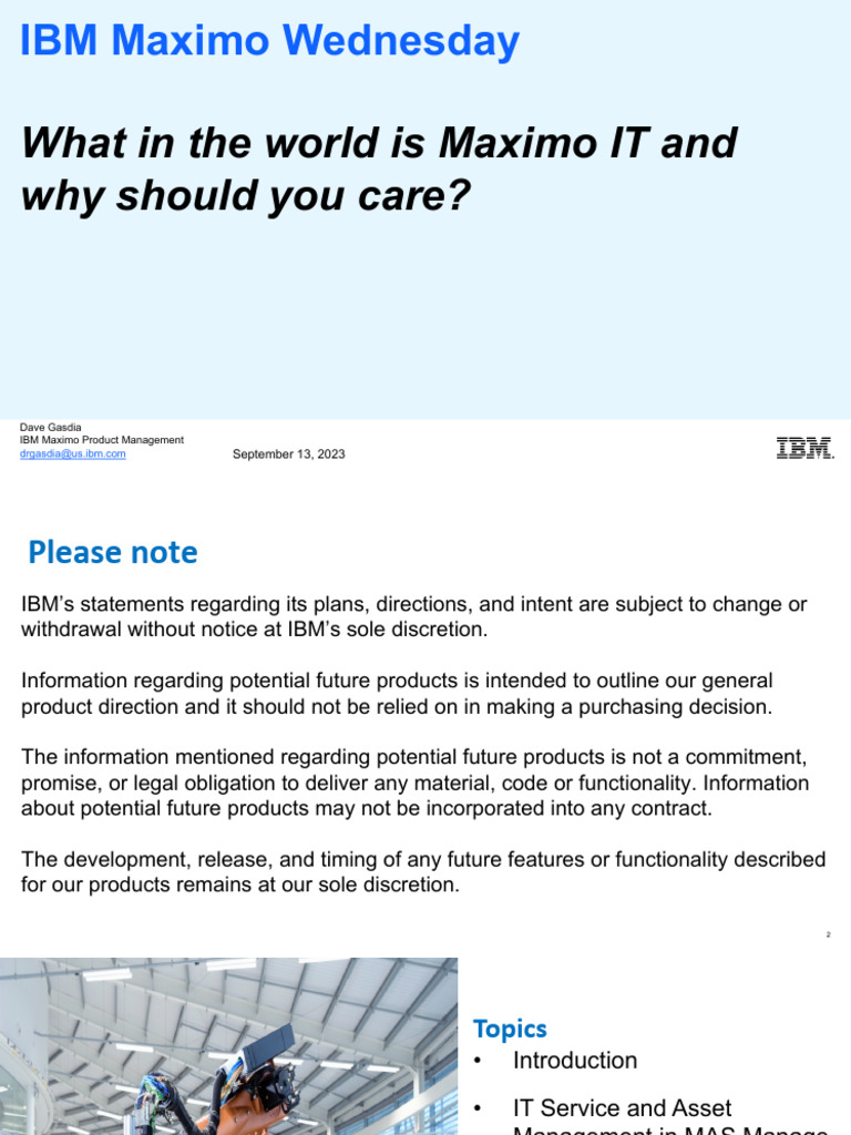What in the world is maximo it v2 72 read only pdf internet of