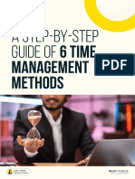 A Step-By-Step Guide of 6 Time Management Methods