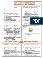 6 Molecular Basis of Inheritance - Entrance Questions