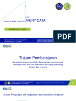 12model Recovery Data - Presentasi PDK Um Metro-Ummat