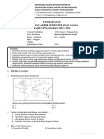 Soal PAS IPS KLS 9 Semester 1