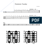 Pentatonic Tuesday - Shapes 4 & 5