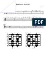Pentatonic Tuesday - Shapes 3 & 4