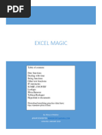 R - Excel Magic