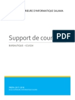 Support de Cours BUREAUTIQUE - IC3/GS4 CHAPITRE 2