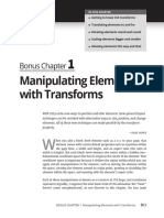 Bonus Chapter 1 - Manipulating Elements With Transforms