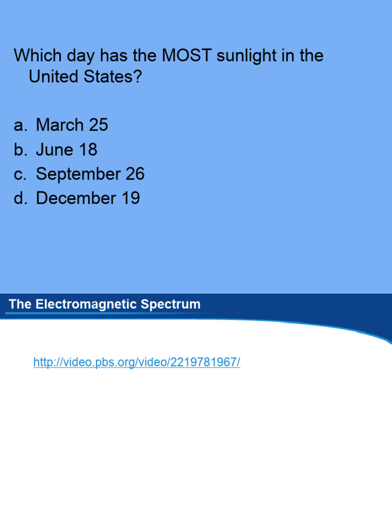 Electromagnetic Spectrum Powerpoint Pdf Electromagnetic Spectrum