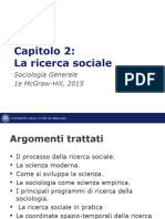 Manuale Di Sociologia Generale, Cap.2