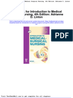 Test Bank For Introduction To Medical Surgical Nursing 4th Edition Adrianne D Linton