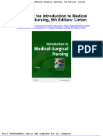 Test Bank For Introduction To Medical Surgical Nursing 5th Edition Linton