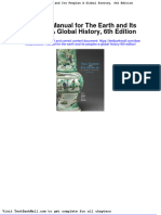 Solution Manual For The Earth and Its Peoples A Global History 6th Edition