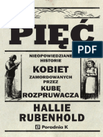 Hallie Rubenhold - Pięć. Nieopowiedziane Historie Kobiet Zamordowanych Przez Kubę Rozpruwacza