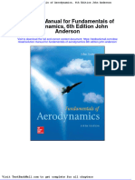 Solution Manual For Fundamentals of Aerodynamics 6th Edition John Anderson