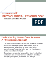 Physiological Psychology Lec 1