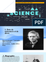 Diaporama Marie Curie