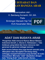 Adat Istiadat Bangsa Arab Saat Haji