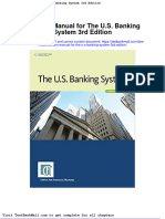 Solution Manual For The U S Banking System 3rd Edition