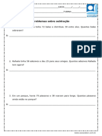 Situacoes Problema de Subtracao Com Reserva 2 Ano e 3 Ano PDF