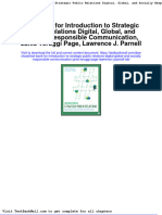 Test Bank For Introduction To Strategic Public Relations Digital Global and Socially Responsible Communication Janis Teruggi Page Lawrence J Parnell Isb