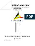 KAK Pelatihan APAR