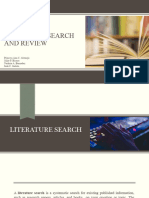 G3 Literature Searchreview 1