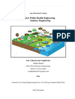 Subject: Public Health Engineering Sanitary Engineering: Apex Educational Academy