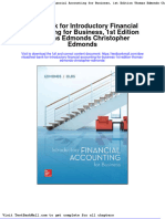 Test Bank For Introductory Financial Accounting For Business 1st Edition Thomas Edmonds Christopher Edmonds