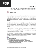 Book of Language Programs and Policies in Multilingual Societies | PDF ...