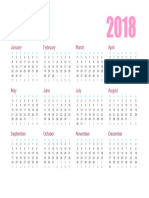Calendario Anual Sayil DIY